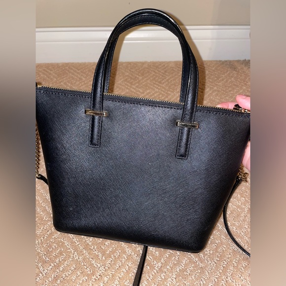 Kate Spade Black Saffliano Leather Crossbody bag - Picture 2 of 3